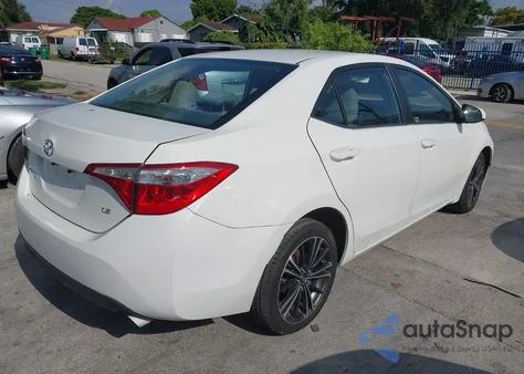 2016 Toyota Corolla Le from USA, damaged, VIN 5YFBURHE6GP548053